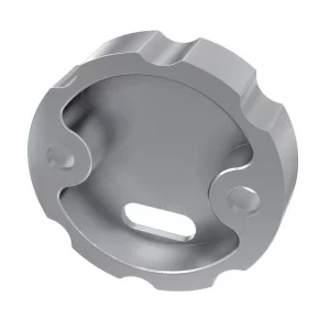 Заглушка Lumines для типа COSMO с отверстием серебро 12-0185-10