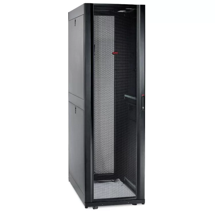 Черный серверный шкаф APC AR3100 NetShelter SX 42U 600x1070мм цена 144 401грн - фотография 2