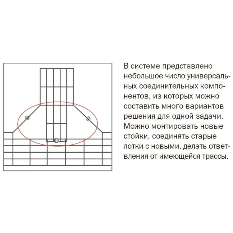 продаем Усиленный проволочный лоток IEK 100х400мм (CLWU10-100-400-3) в Украине - фото 4