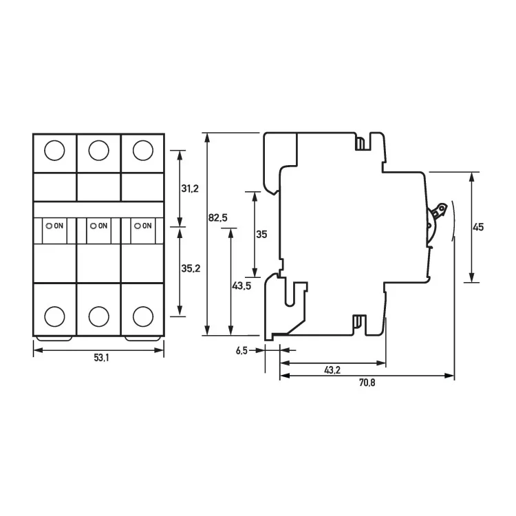 Автоматичний вимикач Doepke DLS 6h B6-3 характеристики - фотографія 7