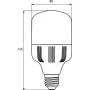 Світлодіодна лампа Euroelectric Plastic 20Вт E27 4000K