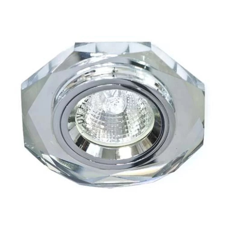 Встраиваемый светильник Feron 8020-2 серебро серебро (2785)