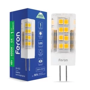 Светодиодная лампа Feron LB-423 4W 230V G4 4000K