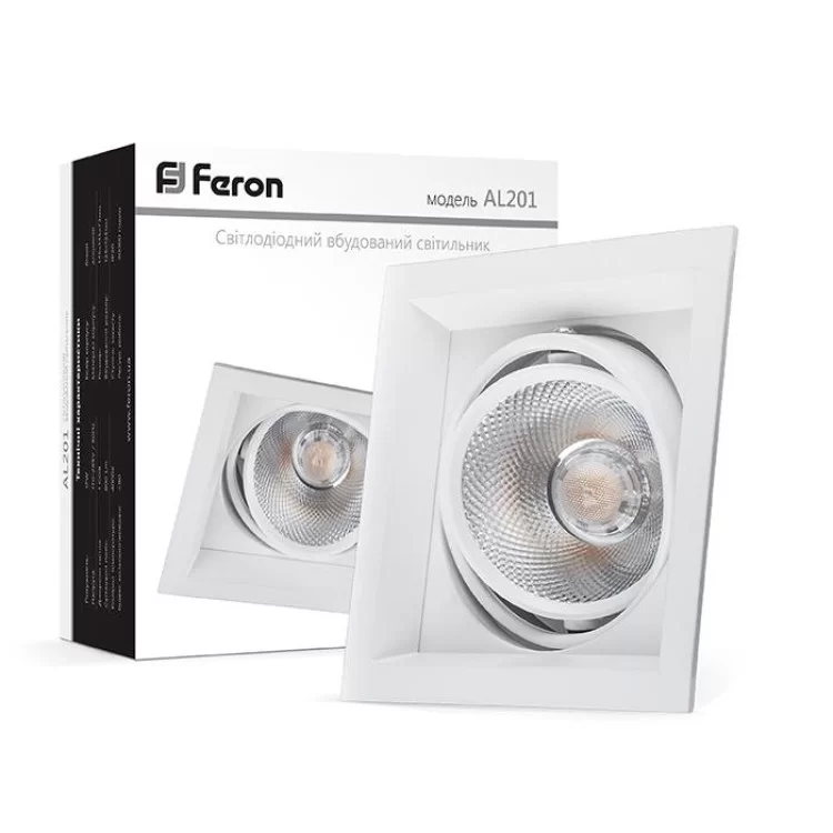 в продаже Карданный светильник Feron AL201 COB 20W белый (6013) - фото 3