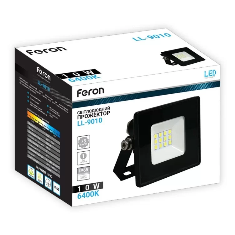 Світлодіодний прожектор Feron LL-9010 10W інструкція - картинка 6