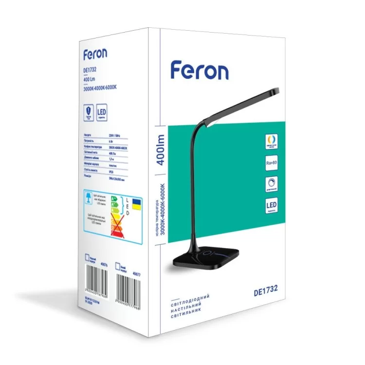в продаже Настольный светодиодный светильник Feron DE1732 - фото 3