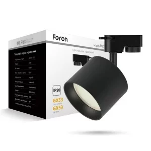 Трековый светильник Feron ML363 черный
