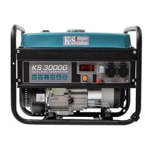 Газобензиновий гібридний генератор KS 3000G, Könner&Söhnen 3кВт