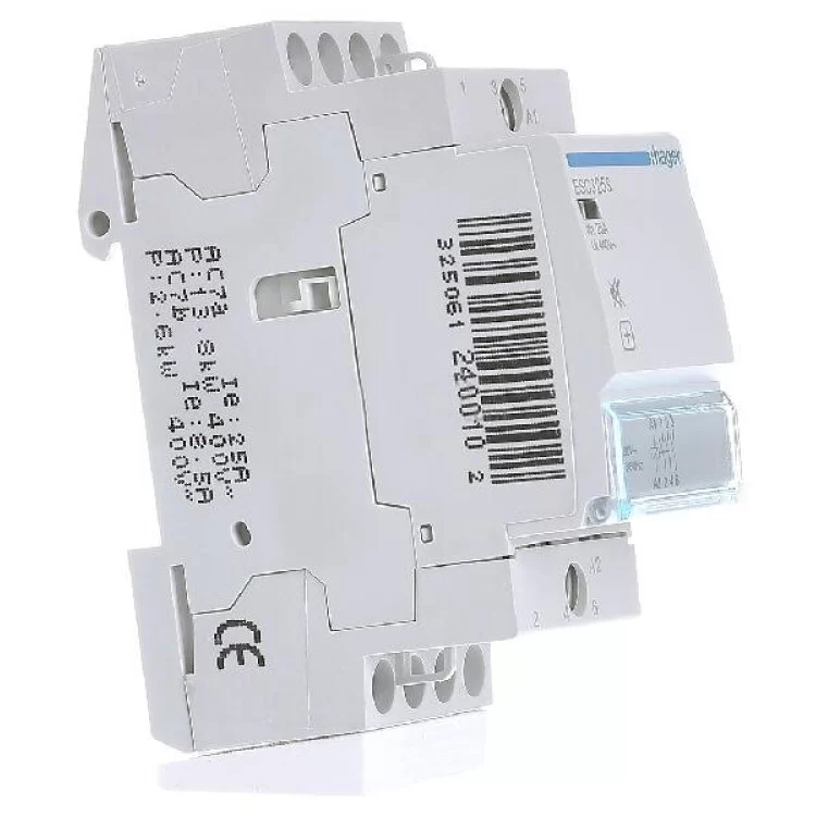 в продажу Модульний контактор ESC325S (25A, 3НО, 230В) Hager - фото 3