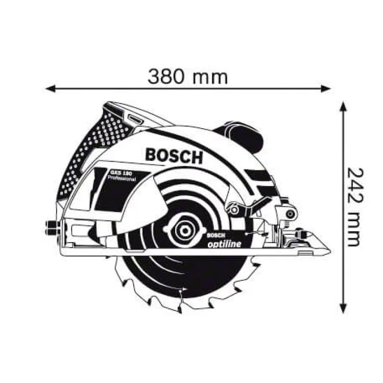 в продажу Ручна циркулярна пилка Bosch GKS 190 - фото 3