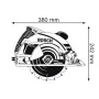 Ручна циркулярна пилка Bosch GKS 190