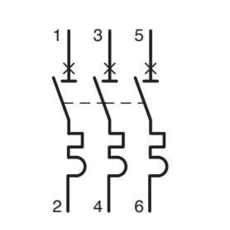 в продажу Автоматичний вимикач NDN350 (3p, D, 50А) Hager - фото 3