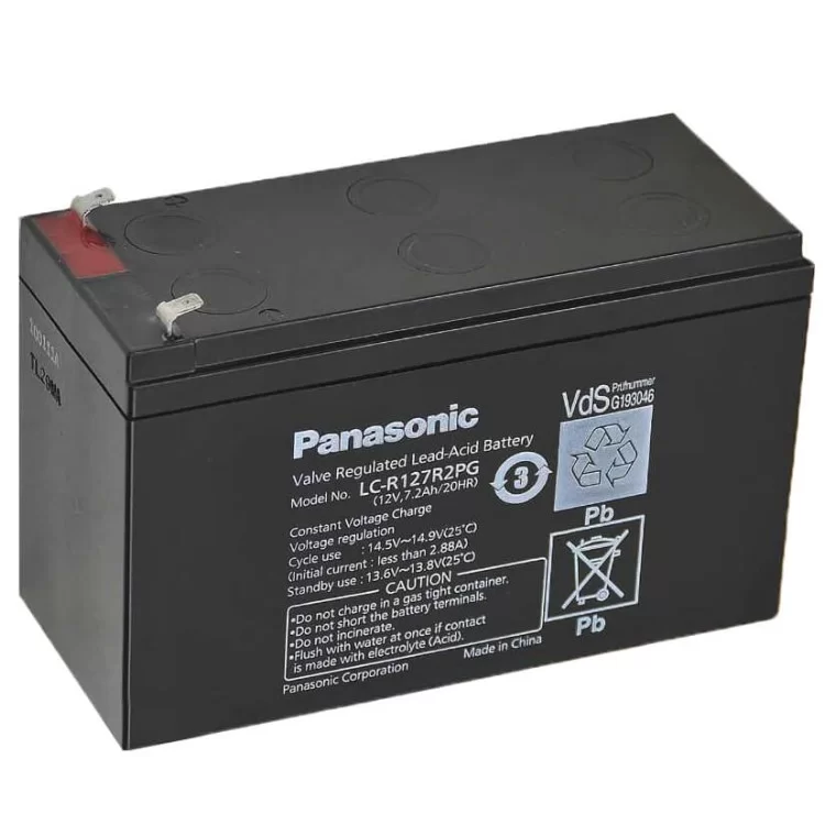 Акумуляторна батарея Panasonic LC-R127R2PG1 12В 43503 AH