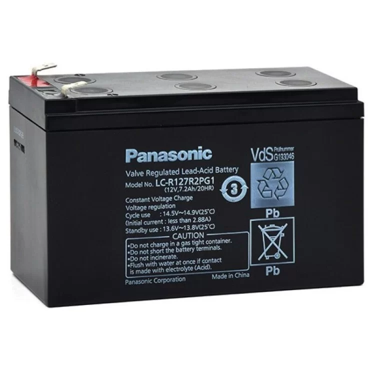 в продажу Акумуляторна батарея Panasonic LC-R127R2PG1 12В 43503 AH - фото 3