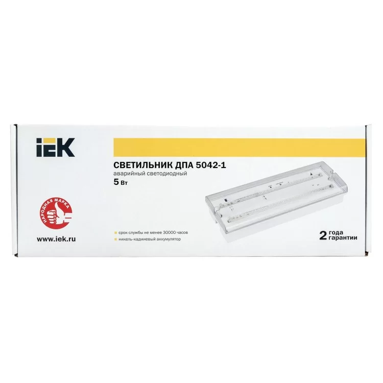 в продажу Універсальний аварійний світильник IEK ДПА 5042-1 1ч IP65 (LDPA0-5042-1-65-K01) - фото 3