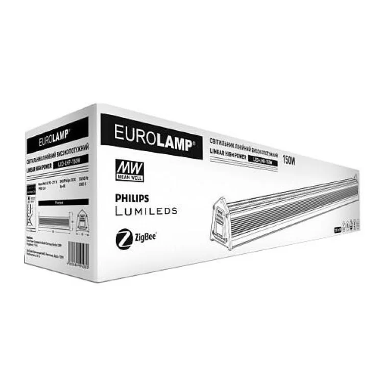 в продажу Лінійний світильник Eurolamp LED-LHP-150W Linear High Power 150Вт 5000К - фото 3
