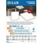 Светодиодная панель DELUX LED PANEL 42 44Вт 6500K