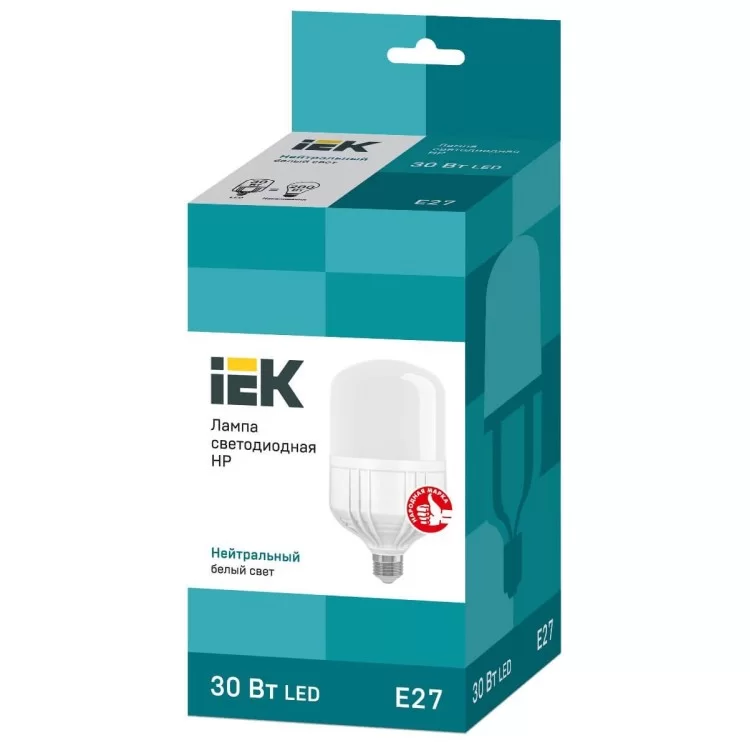 в продажу Світлодіодна лампа IEK HP 30Вт 2700Лм 4000К - фото 3