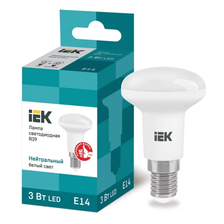 в продажу Світлодіодна лампа IEK ECO R39 3Вт 270Лм 4000К - фото 3