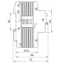 Диференціальний вимикач струму IEK АВДТ34 C50 100мА (MAD22-6-050-C-100)