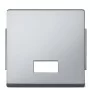 Клавіша Schneider Electric Aquadesign MTN343860 з прямокутним віконцем для символів, «під алюміній»