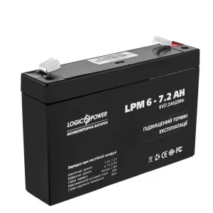 Аккумулятор AGM LPM 6-7.2 AH