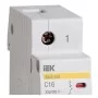 Автоматичний вимикач IEK ВА47-100 1Р 16А 10кА «C» (MVA40-1-016-C)