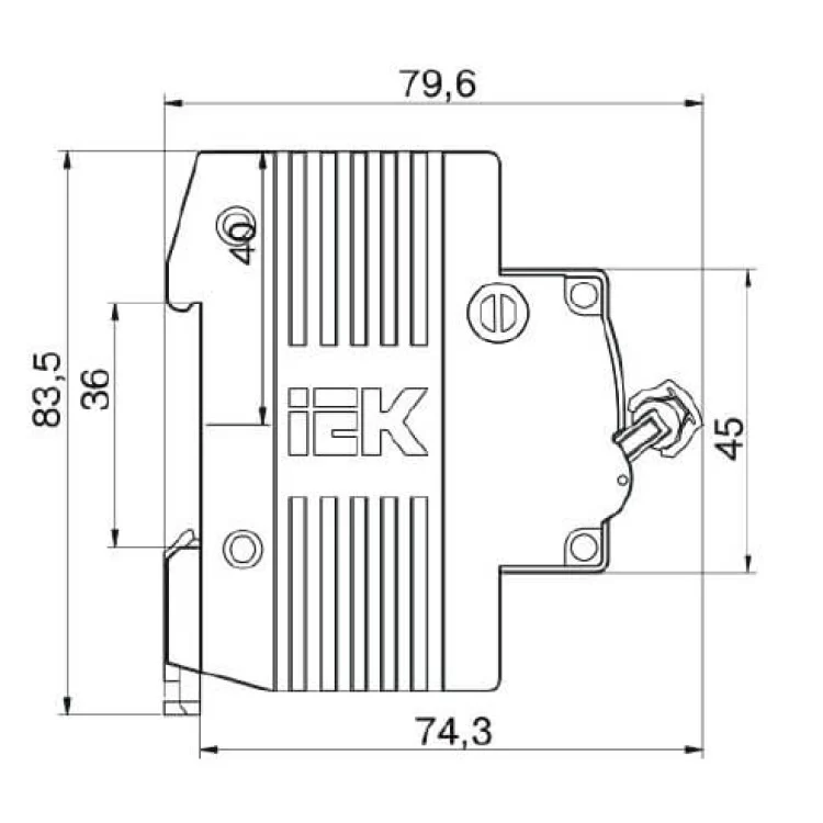 Автоматичний вимикач IEK ВА47-100 1Р 16А 10кА «C» (MVA40-1-016-C) відгуки - зображення 5