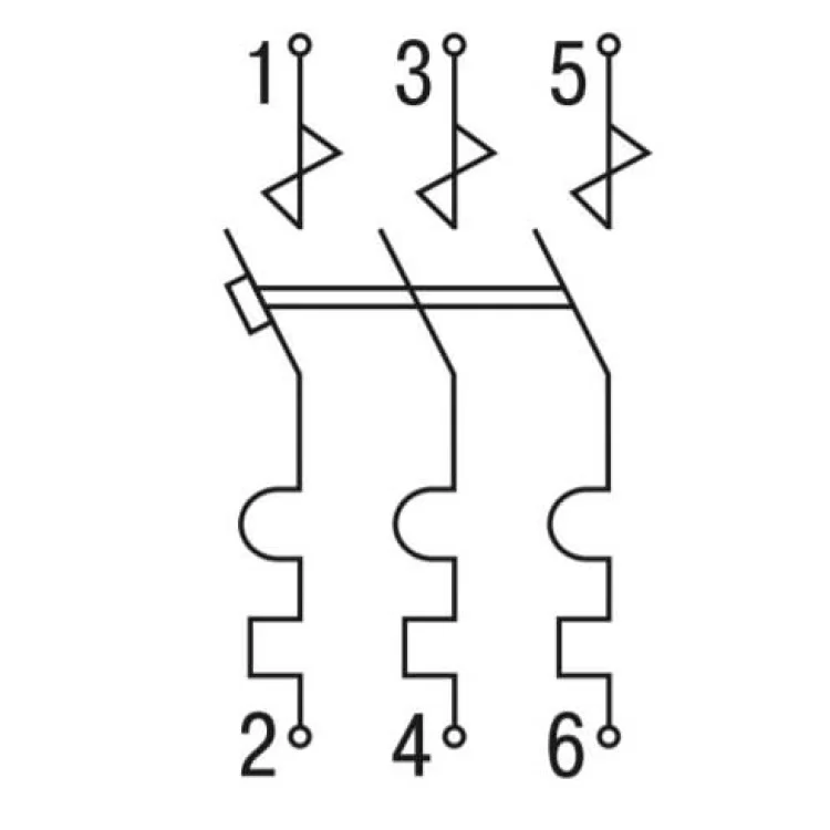 Автоматичний вимикач IEK ВА47-60 3Р 1А 6кА «С» (MVA41-3-001-C) відгуки - зображення 5