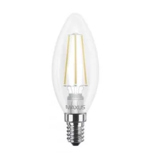 Філаментна лампа Maxus FM-C C37 4Вт 4100K 220В E14 (1-LED-538)