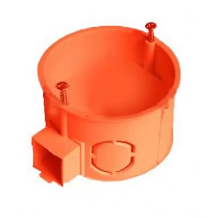 Стыковая установочная коробка КМП-60Ес оранжевая, Билмакс цена 4грн - фотография 2