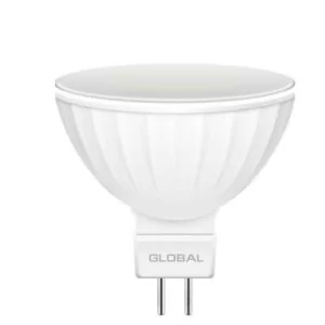 Светодиодная лампа Global MR16 GU5.3 5Вт 3000K 220В (1-GBL-213)