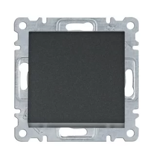 Однополюсный выключатель Hager WL0013 Lumina 10АХ/230В (черный)