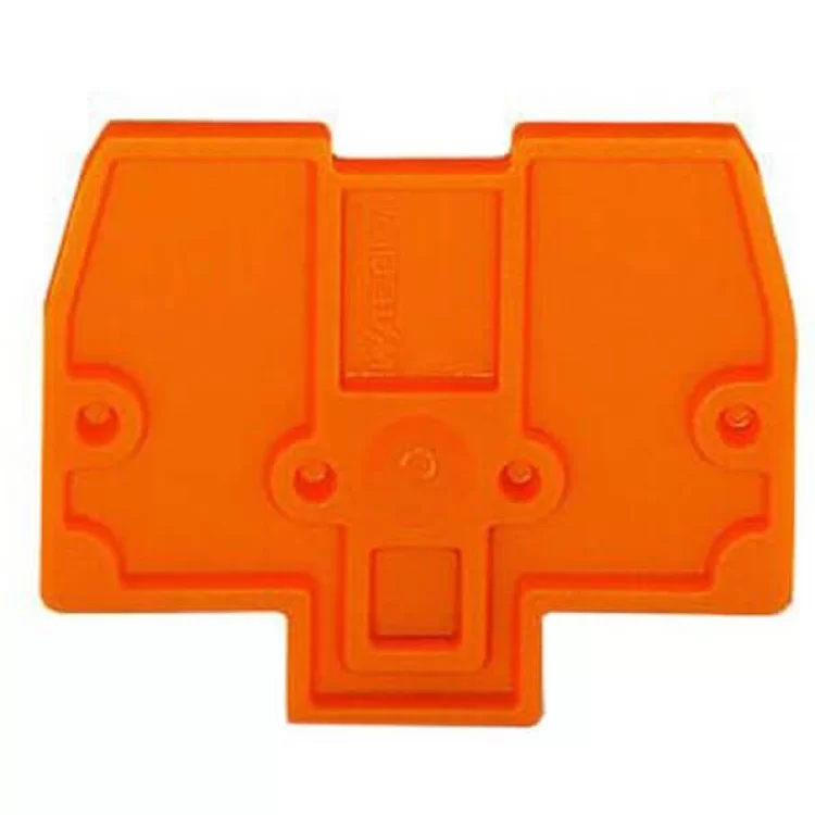 Торцевая и промежуточная пластина Wago 870-924 (оранжевая)