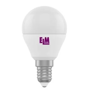 Лампочка LED D45 6Вт PA10 Elm 3000К, E14
