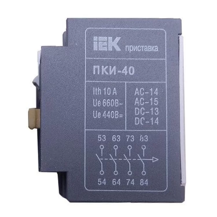 Дополнительный контакт IEK ПКИ-40 цена 199грн - фотография 2