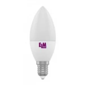 Лампа LED свічка С37 4Вт PA10 Elm 4000К, E14 (18-0077)
