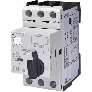 Автомат захисту двигуна ETI 004648004 MPE25-0.63