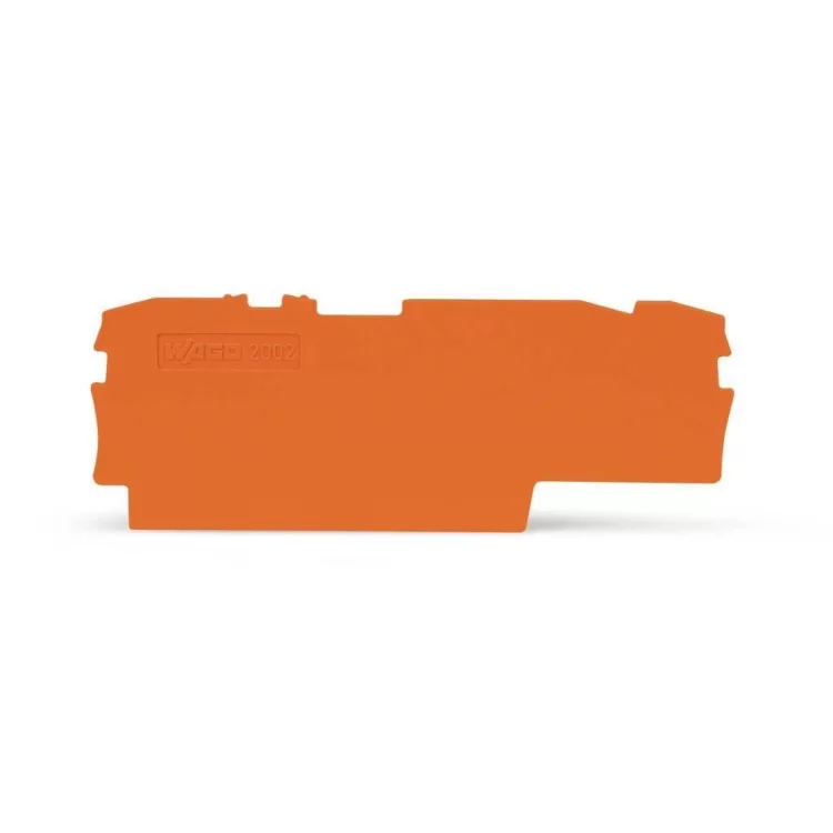 Торцевая/промежуточная пластина Wago 2002-1792 (оранжевая)