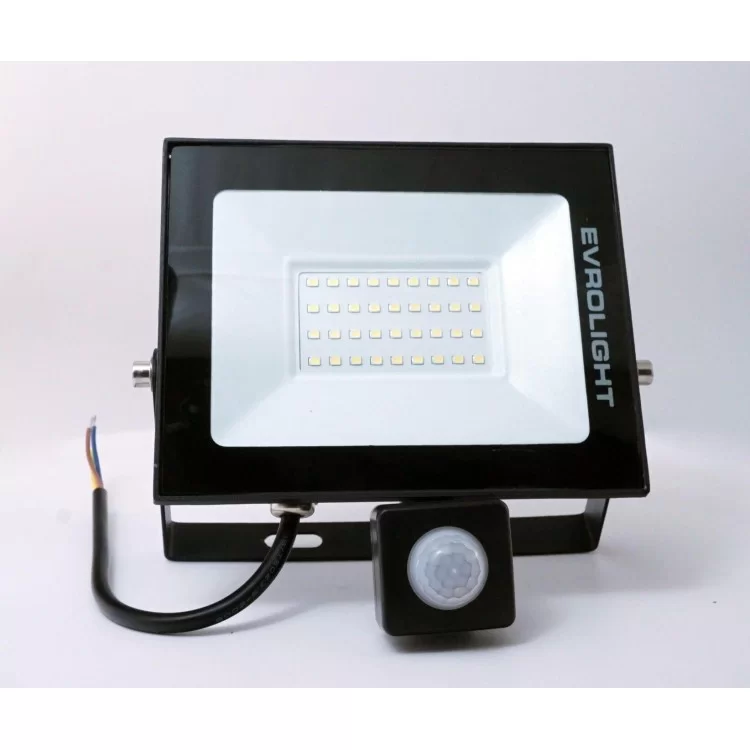 Светодиодный прожектор с датчиком движения Evrolight EV-30D (56750) 30Вт 6400К цена 674грн - фотография 2