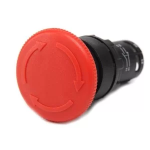 Моноблочна кнопка «грибок» EMAS MB200E (1НЗ) червона