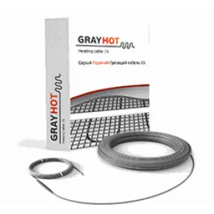 Нагревательный кабель Gray Hot, 81м