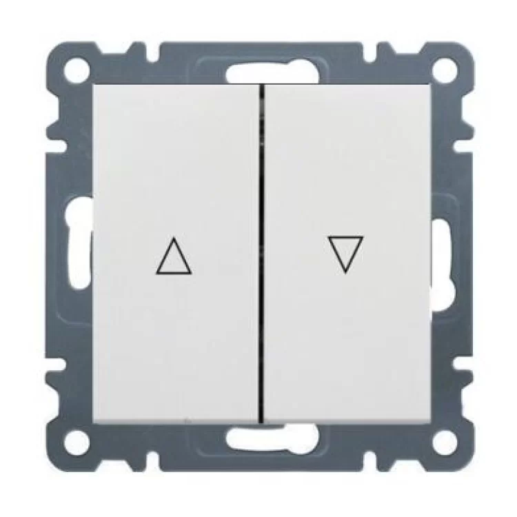 вимикач для жалюзі «Контактор», WL0320 Lumina-2, білий, Hager