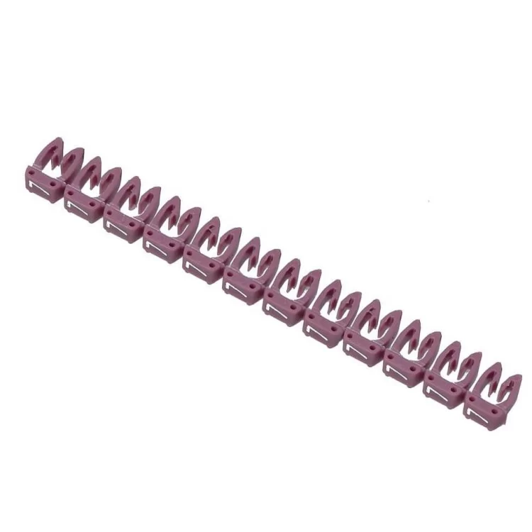 Фіолетові кабельні маркери IEK UMK04-02-7 МКН-«7» 4мм² (1000шт/упак)