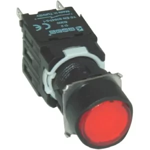 Натискна кнопка EMAS D200YDK (1НC) червона