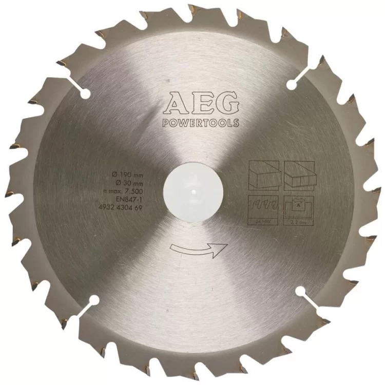 Пильный диск для ручного инструмента AEG 4932430469