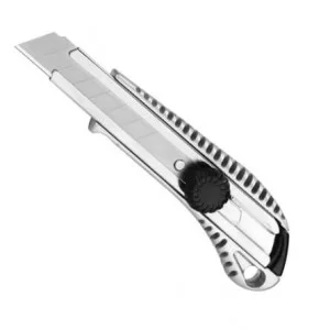 Металлический нож с сегментным лезвием Сталь (23108) 18мм