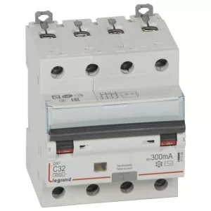 Выключатель дифференциального тока Legrand (411208) 4P C 32A 300мA AC