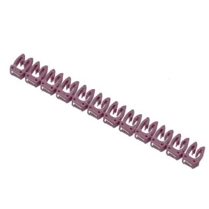 Фіолетові кабельні маркери IEK UMK02-02-7 МКН-«7» 2.5мм² (1000шт/упак)