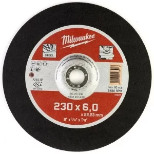 Шлифовальный диск по металлу MILWAUKEE 4932451483 SG 27/230х6 (1шт)